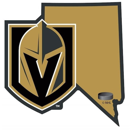 Fremont Die 88752 Las Vegas Golden Knights Vinyl Magnet